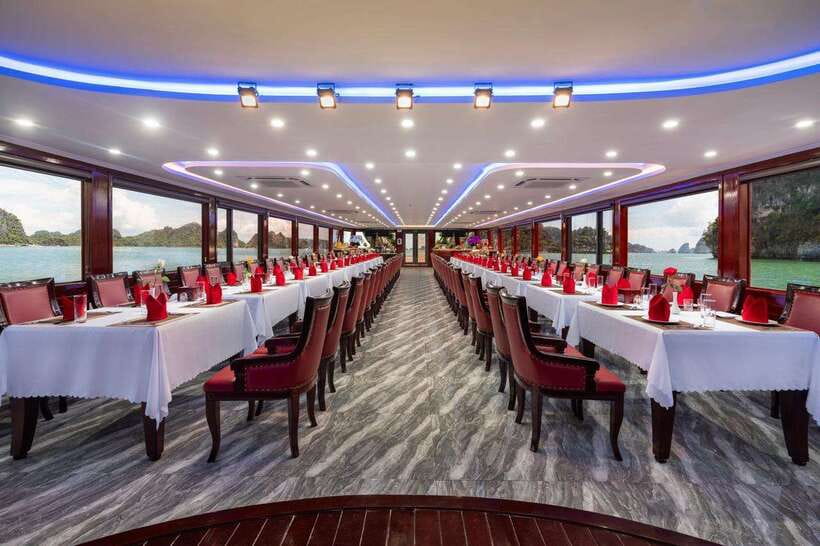 1-Day Tour Explore Unesco-recognized Ha Long Bay on Cruise - Leaving Hanoi and reaching Tuan Chau Harbor
