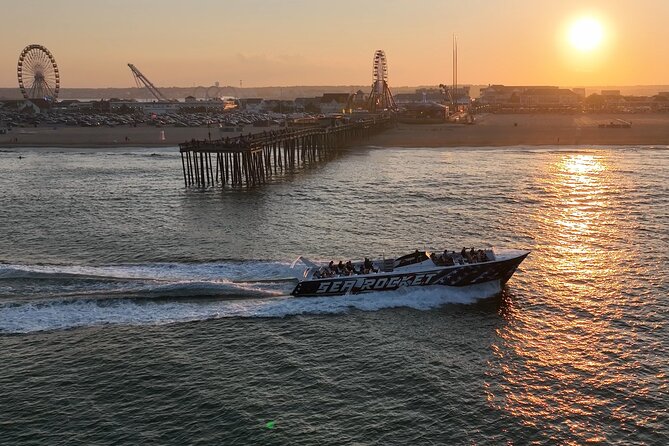 1-Hour Sea Rocket Sunset & OC Harbor Cruise in Ocean City, MD - The harbor sets the scene