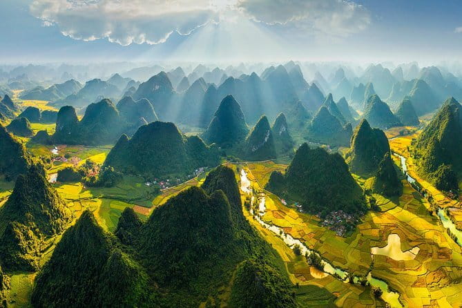 1 night cruise selection over Halong, Bai Tu Long or Lan Ha Bay - Lan Ha Bay: caves, kayaking, and Viet Hai village