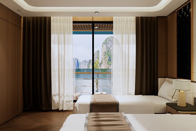 2 Day 1 Night Luxury Azura Cruise through Halong & Lan Ha Bay - Boarding, lunch, and the first afternoon