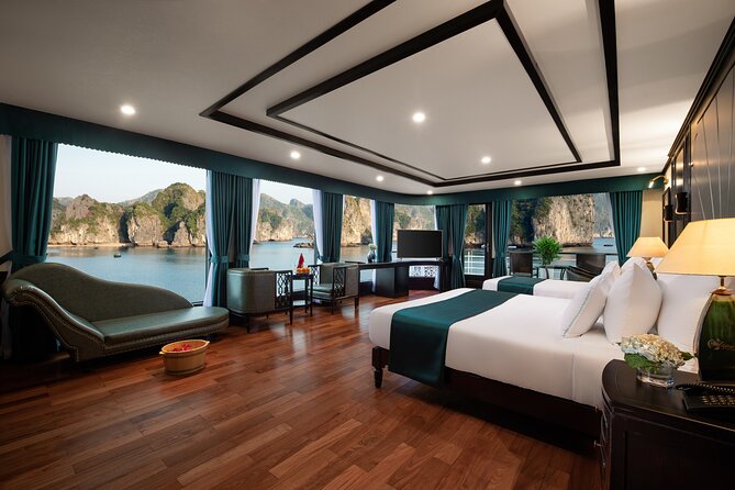 2-Day Luxury Halong Bay Aspira Cruise from Hanoi - From Hanoi to the limestone islands of Lan Ha Bay