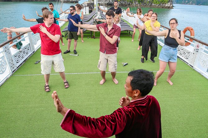 2-Day Oriental Sails Junk Cruise of Halong Bay - Tai chi and Luon Cave on the second morning