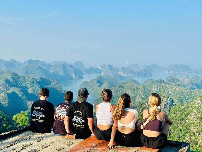 2 Days 1 Night Adventure: Cat Ba National Park, Lan Ha Bay - The floating fish farm and sunset return