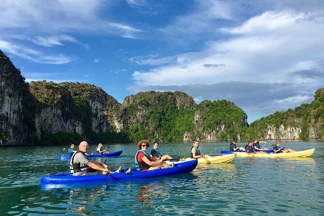 2 Days 1 Night Overnight on Cruise in Halong Bay - Swimming and beach time in the bay