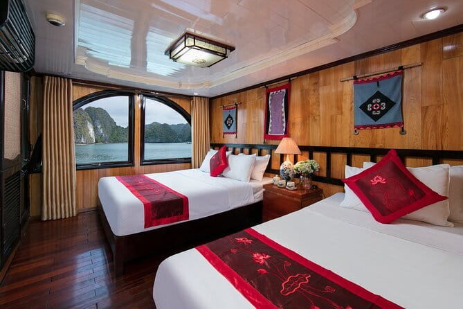 2 Days 1 Night Visit Lan Ha Bay - Classic 3 cabins cruise - Sailing deeper into Lan Ha Bay