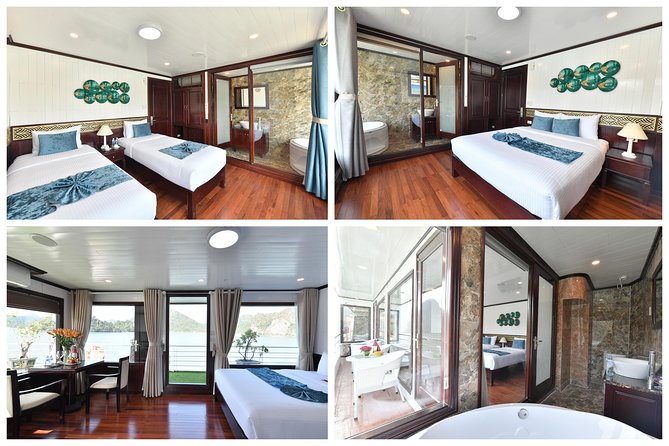 2 Days Ha long Sapphire Cruise - Your cabin and what the price covers