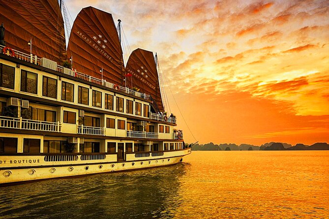 2 Days Halong Bay Gratiot Boutique Cruise - Boarding at Halong International Port
