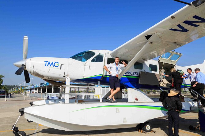 25 Minute Ha Long Bay Seaplane Flight Experience - Dau Be Island and the southeastern bay
