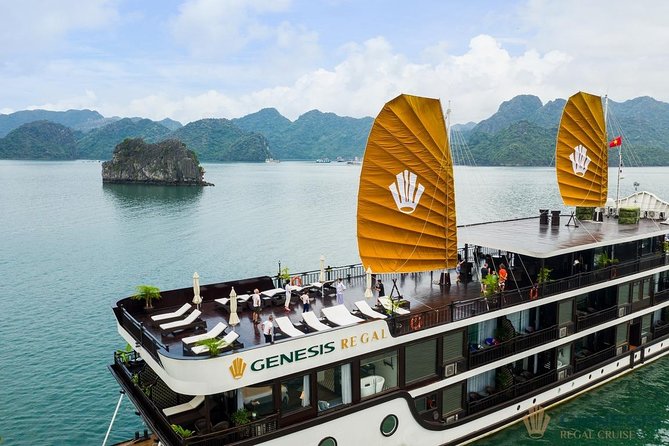 2Days-1Night Halong Bay Luxury Genesis Regal Cruises - Sunrise, breakfast, and the second floating-house visit