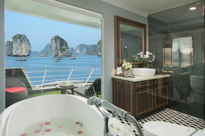 3-day Explore Halong Bay and Lan Ha Bay from Hanoi by Boat - Day one: Cua Van, Ba Trai Dao, and the first sunset