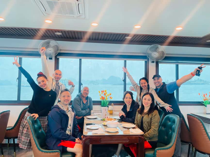 3-Day: Ha Long–Lan Ha Bay & Ninh Binh 5 Stars Cruise - Day 2: Sunrise, a final bay activity, and the road to Ninh Binh