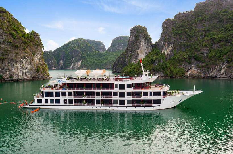 3-Day Lan Ha Bay & Viet Hai 5★ Cruise + Free Hanoi Pickup - Boarding at Tuan Chau Marina