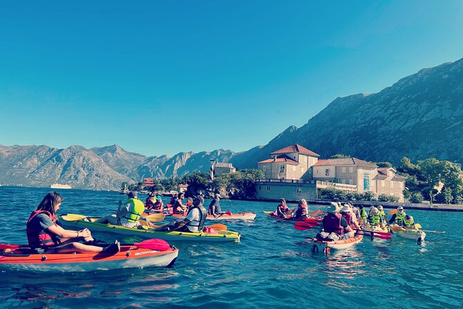 3 Hours Kayaking in Kotor Bay in Montenegro - Learning the basics before paddling out