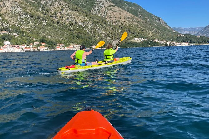 3 Hours Kayaking in Kotor Bay in Montenegro - Following the shore toward Dobrota