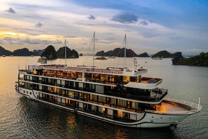4-Day NinhBinh & Halong Bay 5 star Cruise cabin with balcony - What the five-star cruise adds