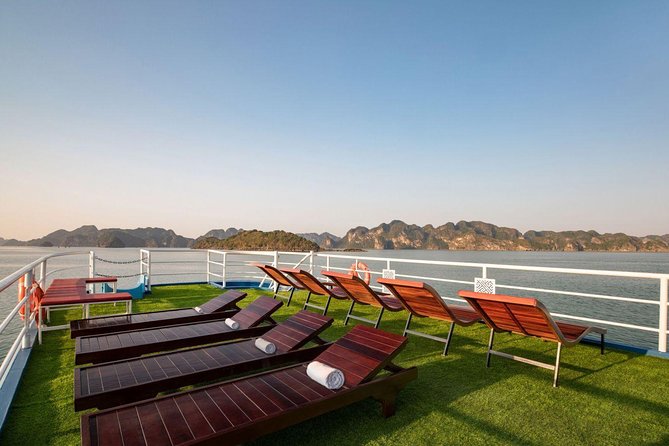 5-Star Luxury Cruise: Discover Ha Long & Lan Ha Bay from Hanoi - Kayaking and swimming at Ao Ech