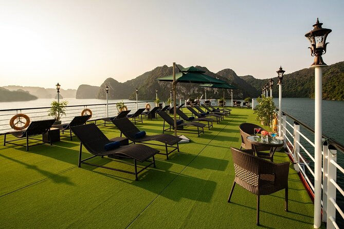 All-Inclusive 2 Day/1 Night Halong Luxury Cruise, Meals, Cave, Kayaking,Swimming - Sung Sot Cave and the climb into the island