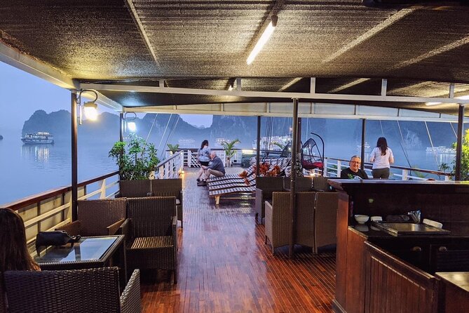 All Inclusive 2 Days 1 Night 5-STAR Cruises in Halong Bay - Ti Top Island for swimming or the summit view