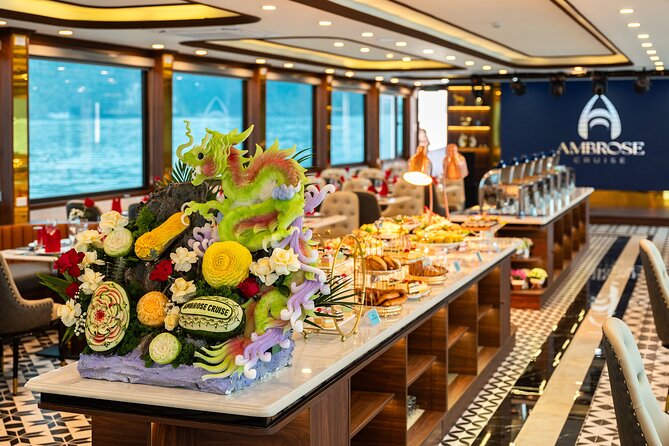 All Inclusive Cruise Tour at Halong Bay - Ti Top Island for swimming and the bay view