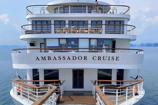 Ambassador Cruise - Heritage Ambassador in Halong Bay (2D1N) - Key points to know before boarding