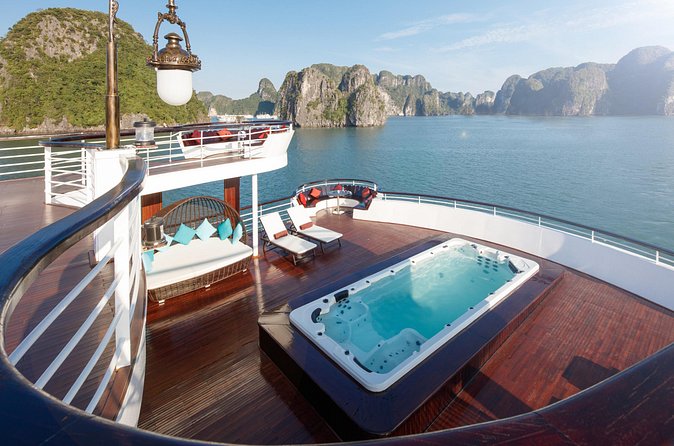 Ambassador Cruises 2-day Explore Halong Bay from Hanoi - Titop Island and the 100-meter climb
