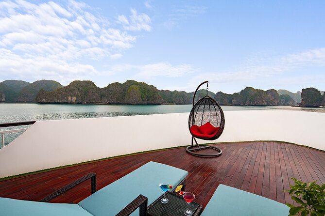 Apricot Halong Cruise Discovering Titov And Amazing Cave 2 Days 1 Night - A Quiet Start With Tai Chi or Photography