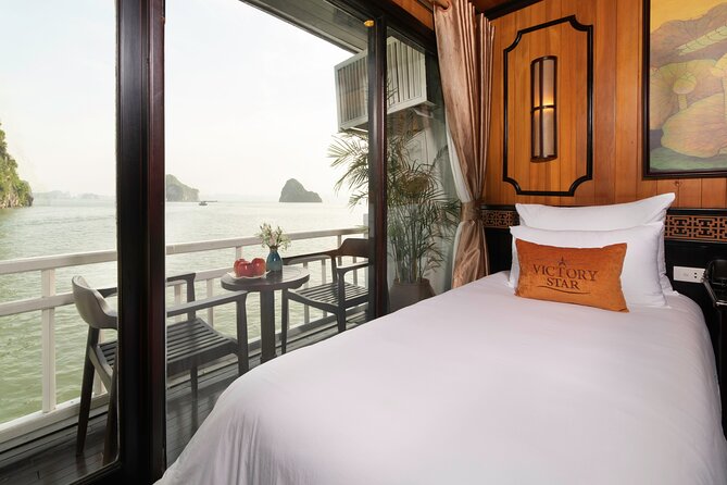 Arcady Boutique Cruise in Halong Bay from Hanoi by Expressway - Sunset, cooking, dinner, and the evening afloat