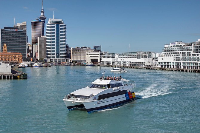 Auckland Harbour Cruise - Under the Auckland Harbour Bridge