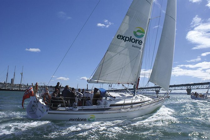 Auckland Harbour Sailing Experience - When the sails go up