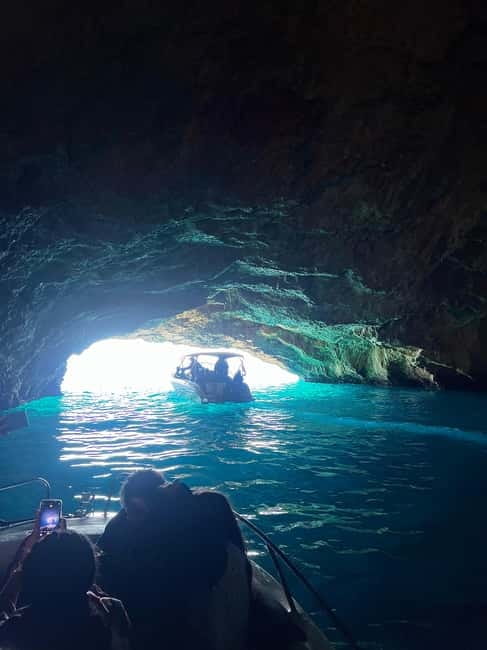 Azure Paradise: Blue Cave and Kotor Bay Boat Tour - Entering Montenegro’s Blue Cave