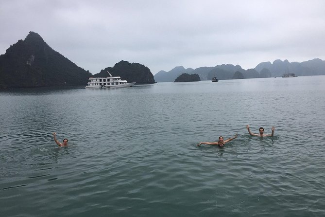 Bai Tu Long Bay Cruises Peaceful and Cozy Group Boat 2D1N - Afternoon Cave Visit at Thien Canh Son