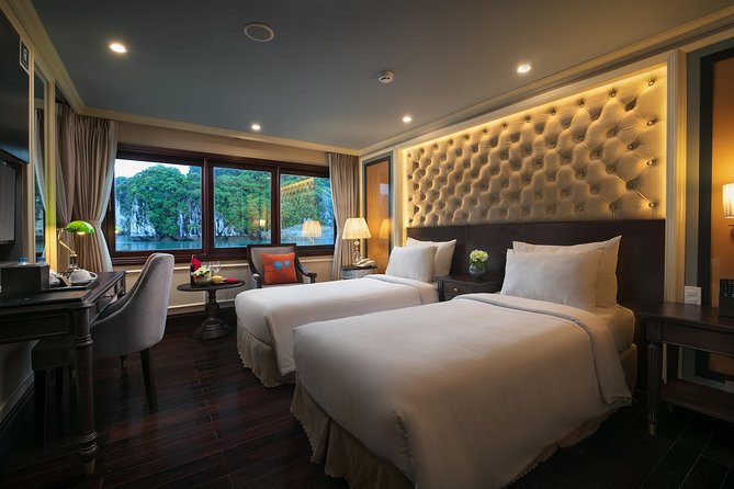 Bai Tu Long Bay Luxury Cruise 2D/1N: Kayaking & Swimming at the pristine places - Vietnamese cooking and a relaxed evening aboard