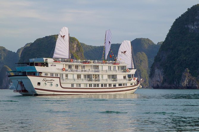 Bai Tu Long Bay Luxury Cruise 2D/1N: Visit Bai Tu Long bay & pristine places - Boarding Athena Cruise around noon