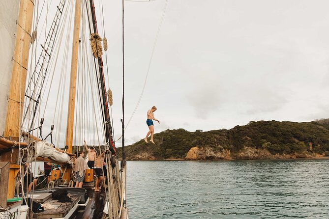 Bay of Islands Tall Ship Sailing on R. Tucker Thompson Including BBQ Lunch - Who will enjoy this five-and-a-half-hour outing