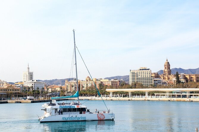 Bay of Malaga Catamaran Sailing - Seeing Málaga from Muelle Uno