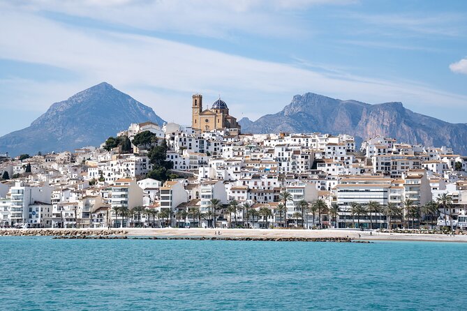 Bay trip in Calpe or Altea with a sailing catamaran - The cove swim is the payoff