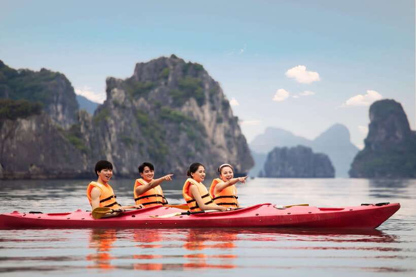 BEST Day Cruise Discover Untouched Beauty of Bai Tu Long Bay - Lunch on board from 12:30 to 1:30