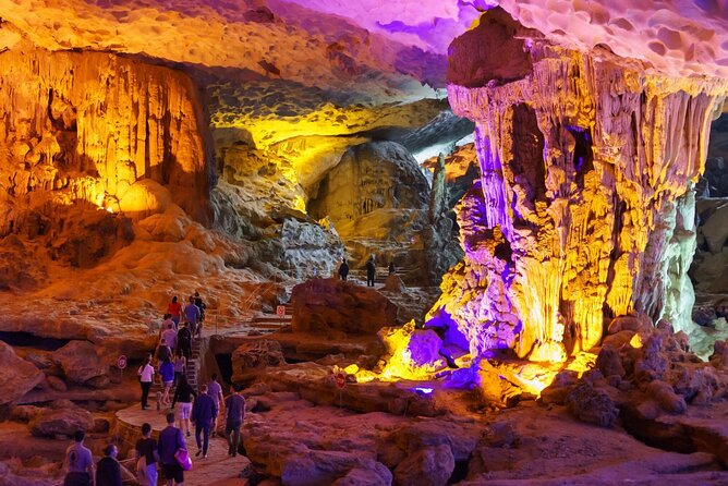 Best Halong 5 star Day Trip, inclusive,buffet,cave,kayak,transfer - Titop Island and the view from above