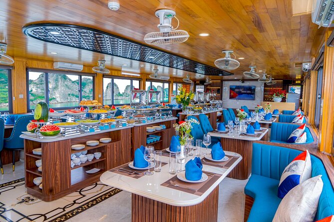 Best Halong 5 star Day Trip, inclusive,buffet,cave,kayak,transfer - What the $45 price really buys