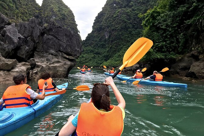 BEST Halong Bay Cruise 2 days 1 night - 5 stars - Sung Sot Cave and its steep first impression
