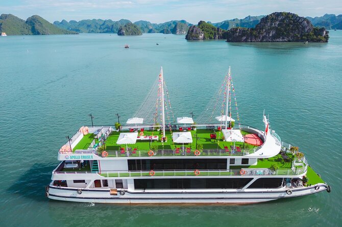 Best Halong Bay Tour One Day On Luxury Cruise 6 Hours Cruising - Six hours among Halong Bay’s limestone towers