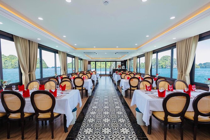 Best Halong Bay Tour One Day On Luxury Cruise 6 Hours Cruising - Luon Cave by kayak or bamboo boat