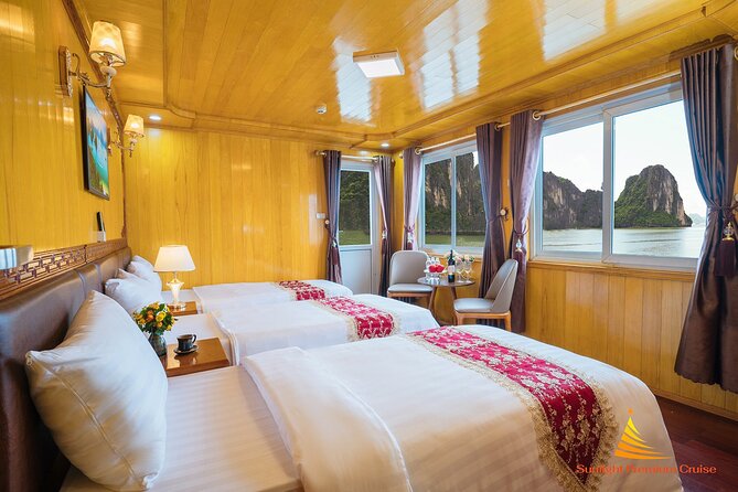 Best Lan Ha Bay Cat Ba Cruise 2 Days 1 Night Less touristy - A shared cabin for one night