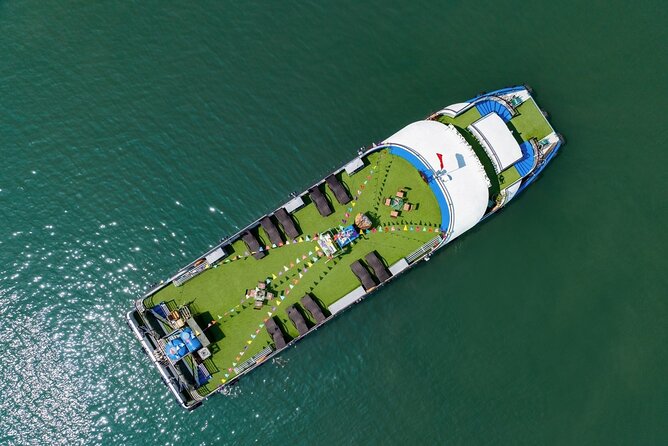 Best Price Halong Bay Full-Day Trip,Cave,Titop,Kayak By Transfer - Sung Sot Cave, Halong Bay’s big underground showpiece