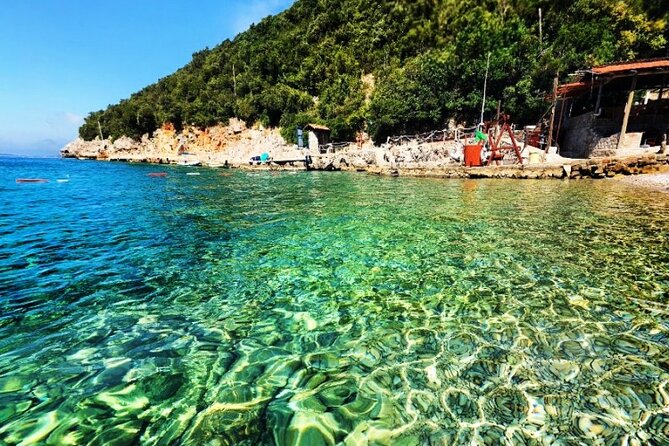 Best Private Blue Cave & Bay of Kotor Speedboat Tour - Mamula Fortress at Boka Bay’s entrance