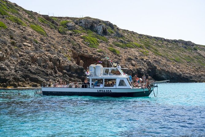 Boat Tour 2 hour in Palma Bay - The swimming stop in clear water