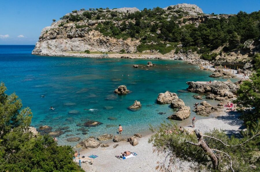 Boat Trip to Anthony Quinn's Bay (Food & Drinks Included) - Anthony Quinn’s Bay and its clear water