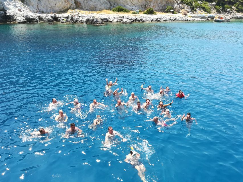 Boat Trip to Anthony Quinn's Bay (Food & Drinks Included) - Ladiko Bay, lunch, and time to linger