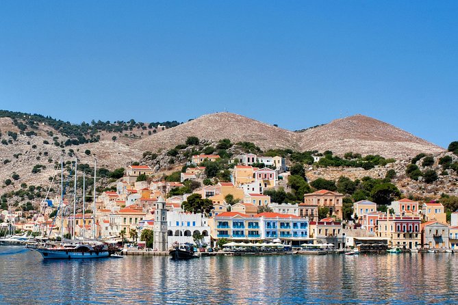 Boat Trip to Symi Island with swimming stop at St George Bay - The real value of the $48.37 price