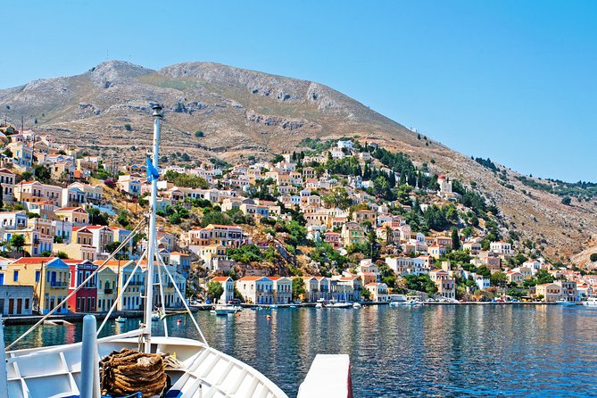 Boat Trip to Symi Island with swimming stop at St George Bay - How to make the day more comfortable